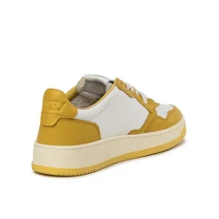 Leder Sneaker|Weiße Sneaker*Autry Medalist White / Honey Yellow