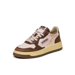 Leder Sneaker|Chunky Sneaker*Autry Medalist Brushed W *Super Vintage* Brown / Pink