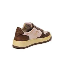 Leder Sneaker|Chunky Sneaker*Autry Medalist Brushed W *Super Vintage* Brown / Pink