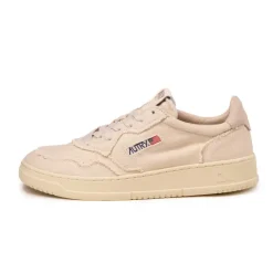 Leder Sneaker*Autry Medalist *Denim / Denim* Ivory