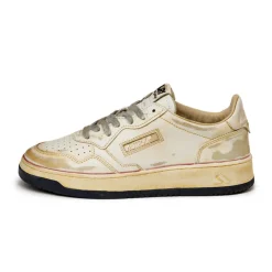 Leder Sneaker|Chunky Sneaker*Autry Medalist Eighties *Super Vintage* Beige / Leather White