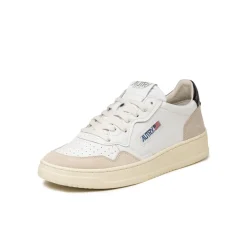 Leder Sneaker|Weiße Sneaker*Autry Medalist *Leather / Suede* White / Black