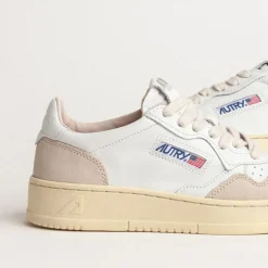 Leder Sneaker*Autry Medalist *Leather / Suede* White / White