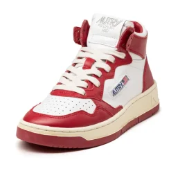 Leder Sneaker|High-Top Sneaker*Autry Medalist Mid W Leat / Leat White / Red