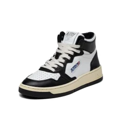 Leder Sneaker|High-Top Sneaker*Autry Medalist Mid W White / Black