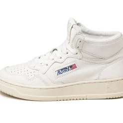 Leder Sneaker|High-Top Sneaker*Autry Medalist Mid W *Goat* White