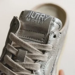 Leder Sneaker*Autry Medalist Mule W *Goat / Goat* Silver