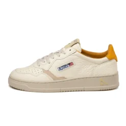 Leder Sneaker*Autry Medalist *Nubuk / Elephant* Apricot / Sand