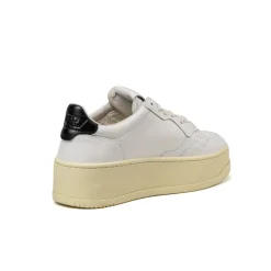 Plateau Sneaker|Leder Sneaker*Autry Medalist Platform W White / Black
