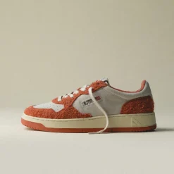 Leder Sneaker*Autry Medalist *Suede / Long Suede* Rust