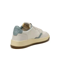 Leder Sneaker|Weiße Sneaker*Autry Medalist *Virgin / Crack* White / Silver Blue