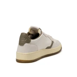 Leder Sneaker|Weiße Sneaker*Autry Medalist *Virgin / Crack* White / Covert Green