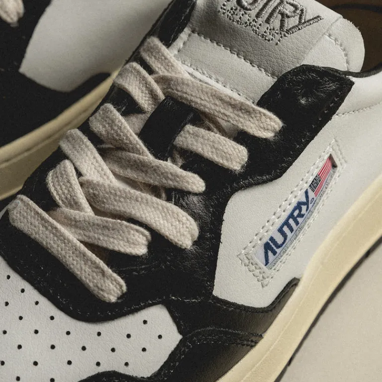 Leder Sneaker*Autry Medalist W White / Black