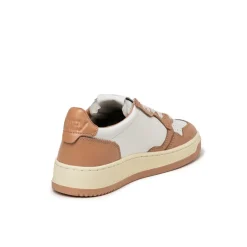 Leder Sneaker|Weiße Sneaker*Autry Medalist W White / Sandstorm