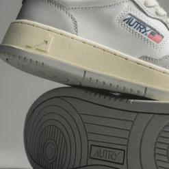 Leder Sneaker*Autry Medalist W Leat / Leat White / Vapor