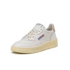 Leder Sneaker|Weiße Sneaker*Autry Medalist W White / Sandstorm