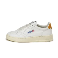 Leder Sneaker|Weiße Sneaker*Autry Medalist W White / Honey Yellow