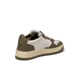 Leder Sneaker|Weiße Sneaker*Autry Medalist W White / Court Green