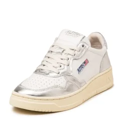 Leder Sneaker*Autry Medalist W Silver