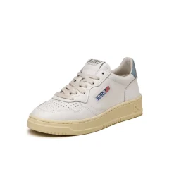 Leder Sneaker|Weiße Sneaker*Autry Medalist W White / Silver Blue
