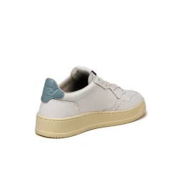 Leder Sneaker|Weiße Sneaker*Autry Medalist W White / Silver Blue