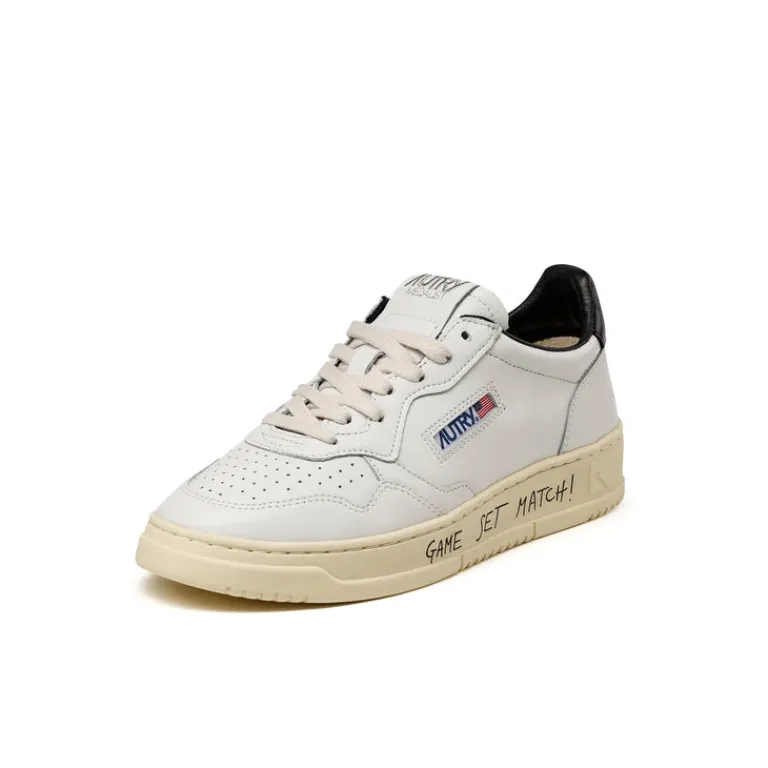 Leder Sneaker|Weiße Sneaker*Autry Medalist W White / Black
