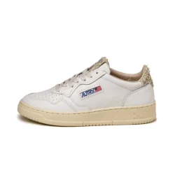 Leder Sneaker|Weiße Sneaker*Autry Medalist W Virgin / Diamond White / Dmn