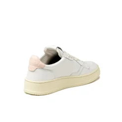 Leder Sneaker|Weiße Sneaker*Autry Medalist W Leat / Leat White / Pink