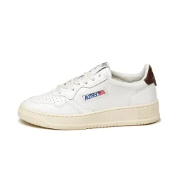 Leder Sneaker|Weiße Sneaker*Autry Medalist W White / Brown