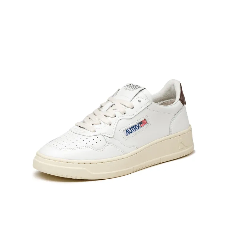 Leder Sneaker|Weiße Sneaker*Autry Medalist W White / Brown