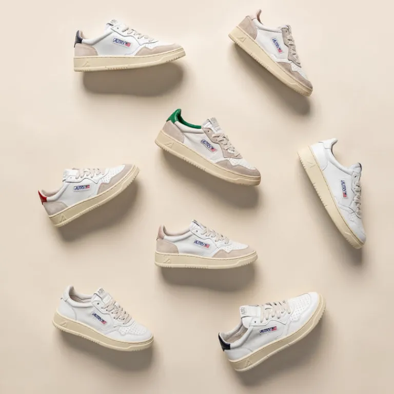 Leder Sneaker|Weiße Sneaker*Autry Medalist W White / White