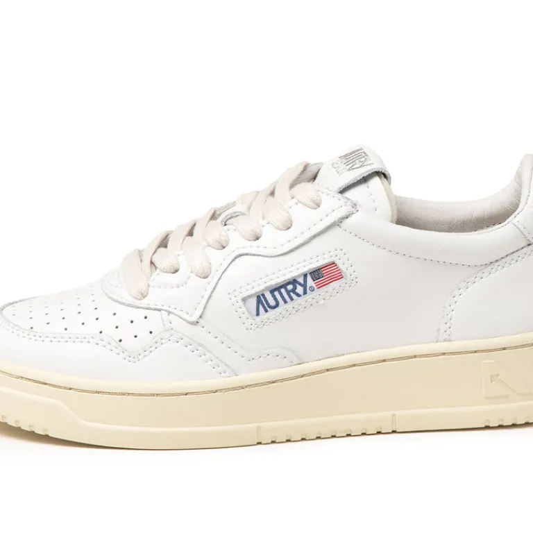 Leder Sneaker|Weiße Sneaker*Autry Medalist W White / White