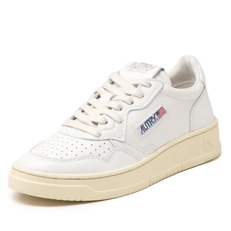Leder Sneaker|Weiße Sneaker*Autry Medalist W White / White