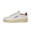 Leder Sneaker*Autry Medalist W White / Syrah