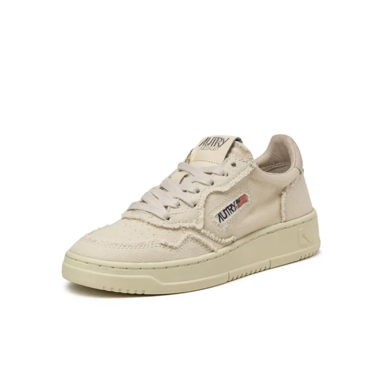Leder Sneaker*Autry Medalist W *Denim / Denim* Ivory