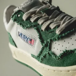 Leder Sneaker*Autry Medalist W *Goat / Canvas* Eden