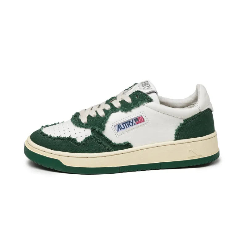 Leder Sneaker*Autry Medalist W *Goat / Canvas* Eden