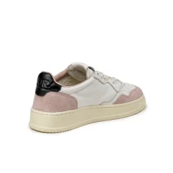 Leder Sneaker*Autry Medalist W *Goat / Suede* Powder / Black