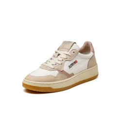 Leder Sneaker*Autry Medalist W *Honey / Canvas* White / Pow