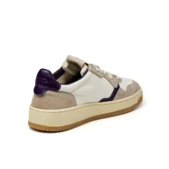 Leder Sneaker*Autry Medalist W *Honey / Canvas* White / Psycic Lilac