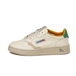 Leder Sneaker*Autry Medalist W *Leather / Elephant* Am / Green / Vapor / Grey