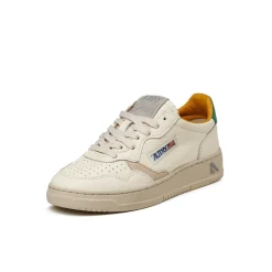 Leder Sneaker*Autry Medalist W *Leather / Elephant* Am / Green / Vapor / Grey