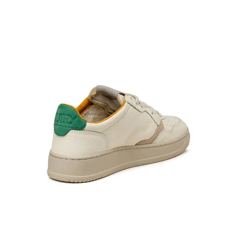Leder Sneaker*Autry Medalist W *Leather / Elephant* Am / Green / Vapor / Grey