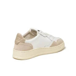 Leder Sneaker|Weiße Sneaker*Autry Medalist W *Leather / Suede* White / White Pepper