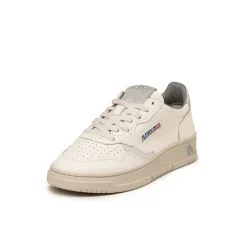 Leder Sneaker*Autry Medalist W *Leather / Elephant* Silver / Metallic