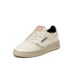 Leder Sneaker*Autry Medalist W *Leather / Elephant* Silver / Black / Pow / Grey