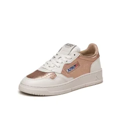 Leder Sneaker|Weiße Sneaker*Autry Medalist W *Leather / Goat* White / Cupper