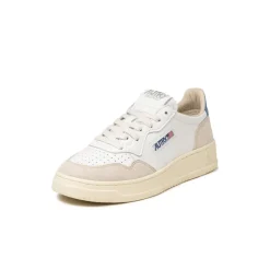 Leder Sneaker|Weiße Sneaker*Autry Medalist W *Leather / Suede* White / Niagara