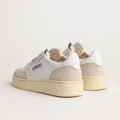 Leder Sneaker|Weiße Sneaker*Autry Medalist W *Leather / Suede* White