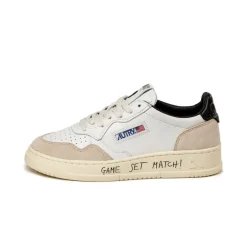 Leder Sneaker|Weiße Sneaker*Autry Medalist W *Leather / Suede* White / Black
